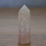 Cherry Blossom Agate Crystal Tower
