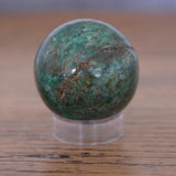 Chrysocolla Crystal Sphere