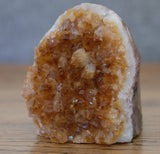 Citrine Crystal Cluster Geode