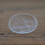 Clear Quartz Crystal Worry Stone