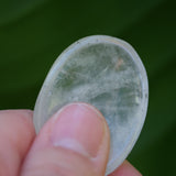 Clear Quartz Crystal Worry Stone