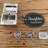 Daughter Treasure Boxes with Charms