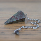 Dragon Stone Jasper Crystal Pendulum