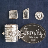 Family Treasure Boxes with Charms