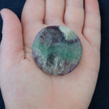 Fluorite Crystal Palm Stones