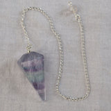 Fluorite Crystal Pendulum