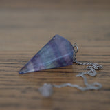 Fluorite Crystal Pendulums