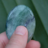 Fluorite Crystal Worry Stone