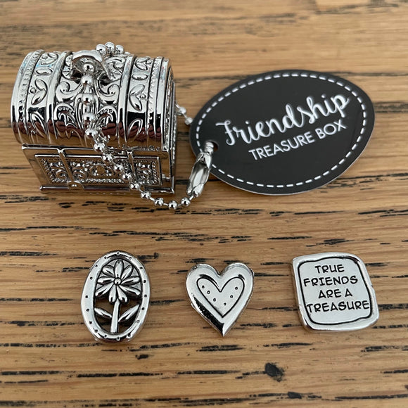 Friendship Treasure Boxes with Charms