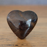 Garnet Crystal Heart