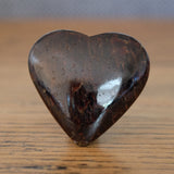 Garnet Crystal Heart