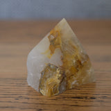 Golden Healer Quartz Crystal Standing Point