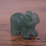 Green Aventurine Crystal Elephant