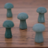 Green Aventurine Crystal Mushrooms
