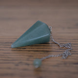 Green Aventurine Crystal Pendulums