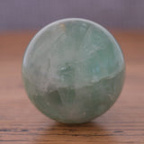 Green Fluorite Crystal Sphere