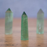 Green Fluorite Crystal Tower