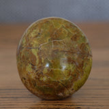 Green Opal Crystal Palm Stone