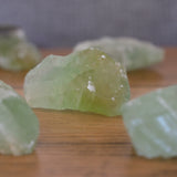 Green Calcite Rough Raw Crystal Chunk