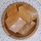 Honey Calcite Raw Chunk
