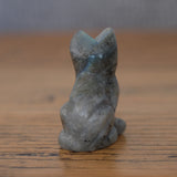 Labradorite Crystal Cat