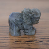 Labradorite Crystal Elephant