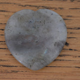 Labradorite Heart Crystal Worry Stones