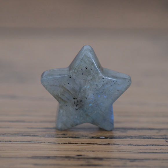 Labradorite Crystal Star