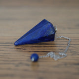 Lapis Lazuli Crystal Pendulums