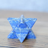 Lapis Lazuli Crystal Merkaba Star