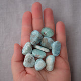 Larimar Crystal Tumbled Stones