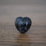 Larvikite Crystal Heart