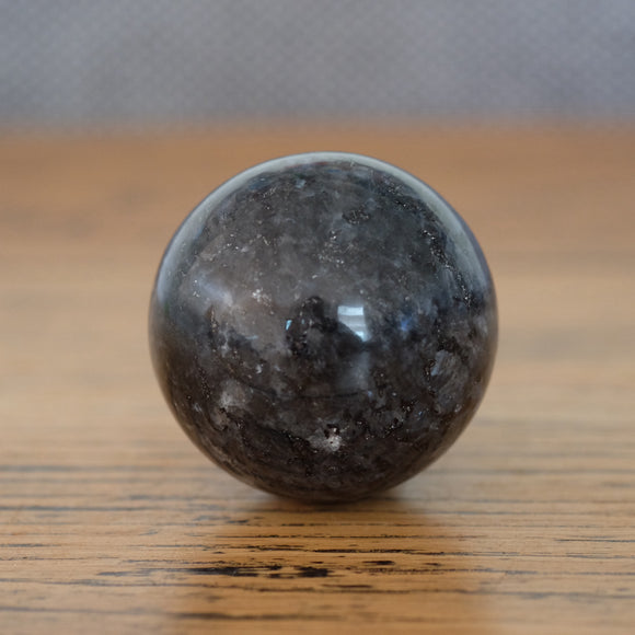 Larvikite Crystal Sphere