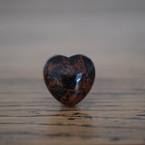 Mahogany Obsidian Crystal Heart