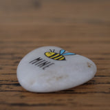 Bee Mine Marble Inspirational Happy Heart
