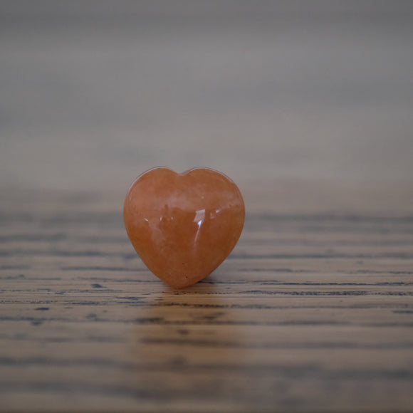 Orange Aventurine Crystal Heart