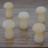 Orange Calcite Crystal Mushrooms