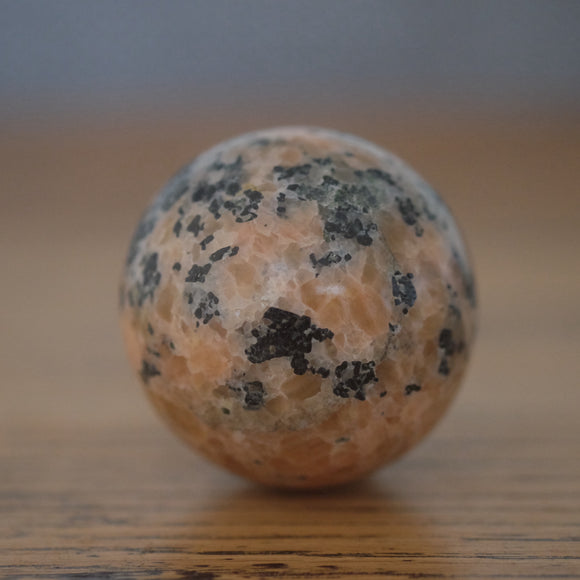 Orange Clipsol Calcite Crystal Sphere