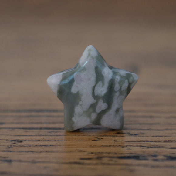 Peace Jade Crystal Star