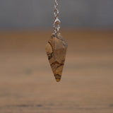 Picture Jasper Crystal Pendulum