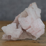 Pink Halite Crystal Cluster
