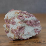 Pink Tourmaline in Quartz Rough Raw Crystal Chunk