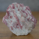 Pink Tourmaline in Quartz Rough Raw Crystal Chunk