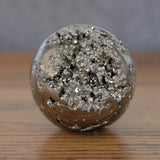 Pyrite Crystal Cluster Spheres