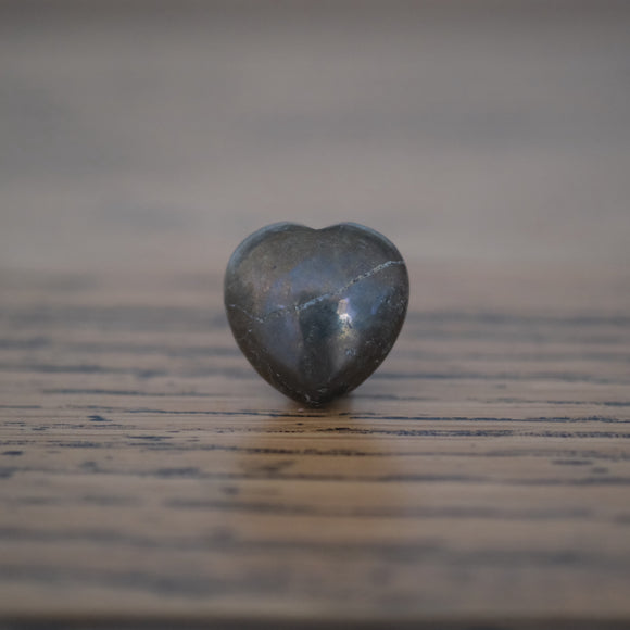 Pyrite Crystal Heart
