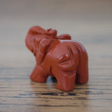 Red Jasper Crystal Elephant