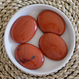 Red Jasper Crystal Palm Stones