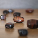 Red Tigers Eye Crystal Tumbled Stone