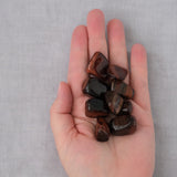 Red Tigers Eye Crystal Tumbled Stone