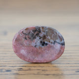 Rhodonite Crystal Worry Stone